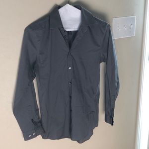 Men’s Small Slim Fit Dress Shirt